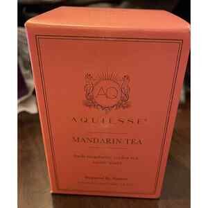 Aquiesse Mandarin Tea 6.5oz. Boxed Luxury Candle Hand Poured Made in USA New
